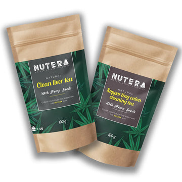 Чай за прочистване на черния дроб + чай за прочистване на дебелото черво